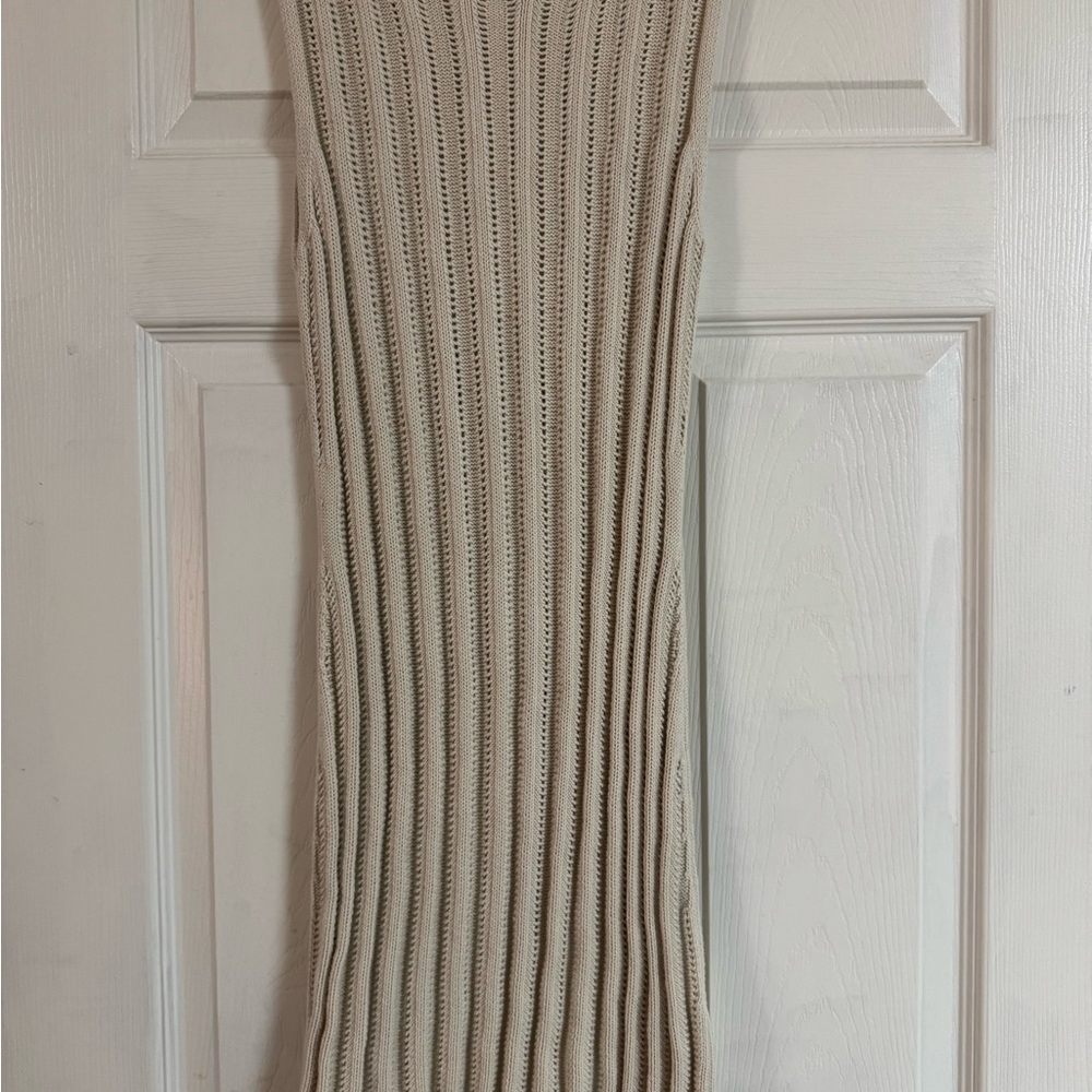 Aerie Cream Knit Sweater